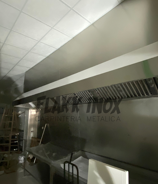 Campana extractora industrial