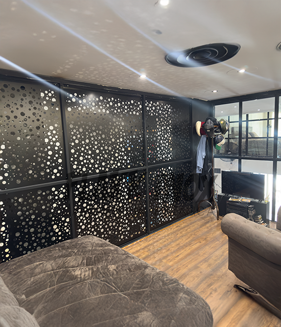 Panel divisor interior decorativo